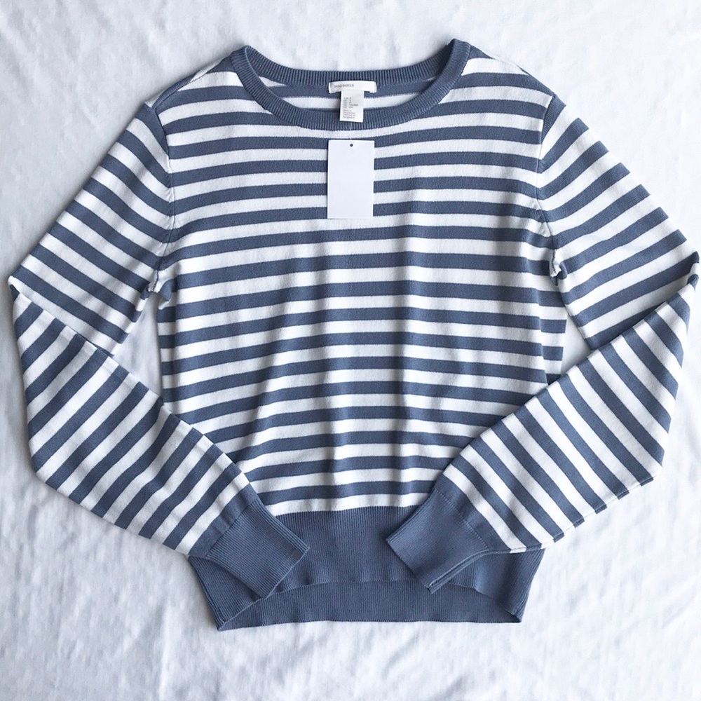 NWT H&M striped knit sweater